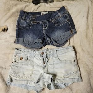 2 Pair of Jean Shorts Sz. 3